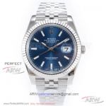 AR Factory 904L Rolex Datejust 41mm Jubilee On Sale - Dark Blue Dial Seagull 2824 Automatic Watch 126334 